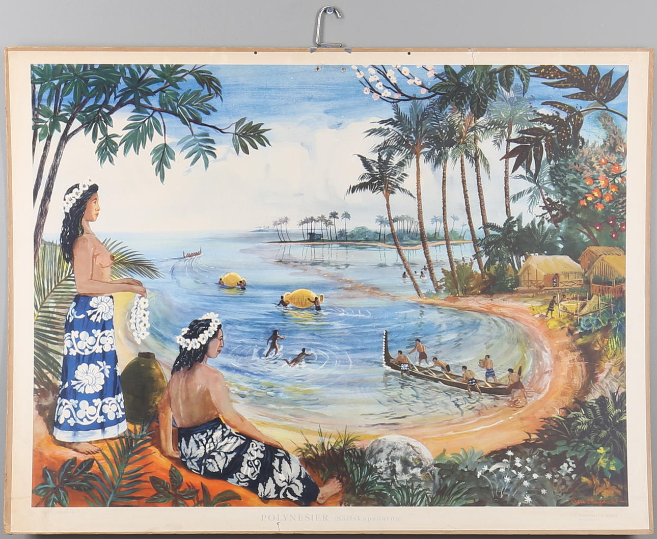 SKOLPLANSCHER, 3 st, bl.a kartor, 1900-tal.