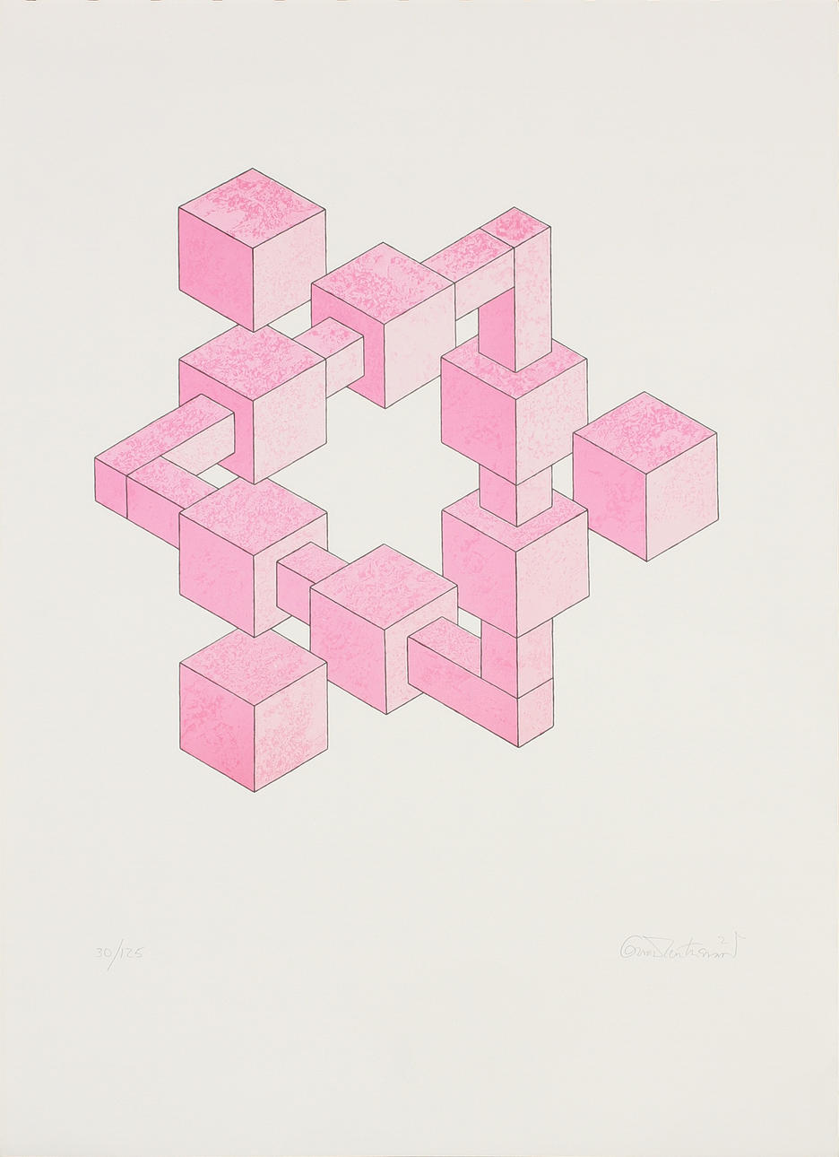 OSCAR REUTERSWÄRD. 2 färgserigrafier, sign o numr 30/125 resp 38/125.