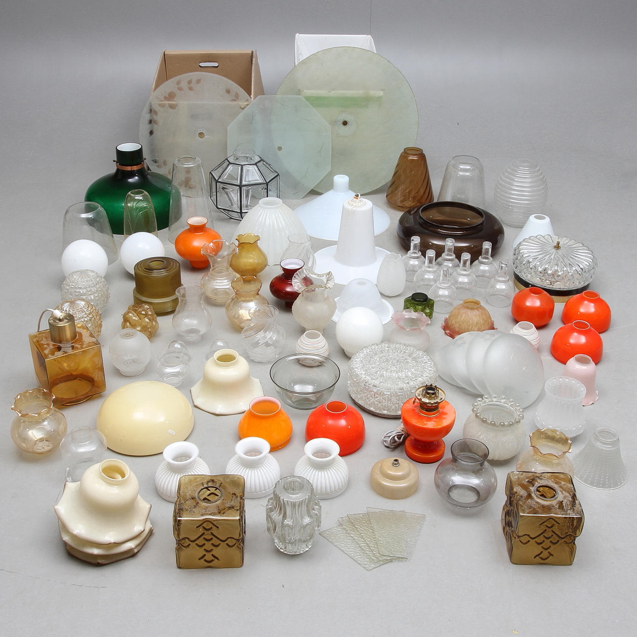 STORT PARTI LAMPKUPOR, 1900-tal.