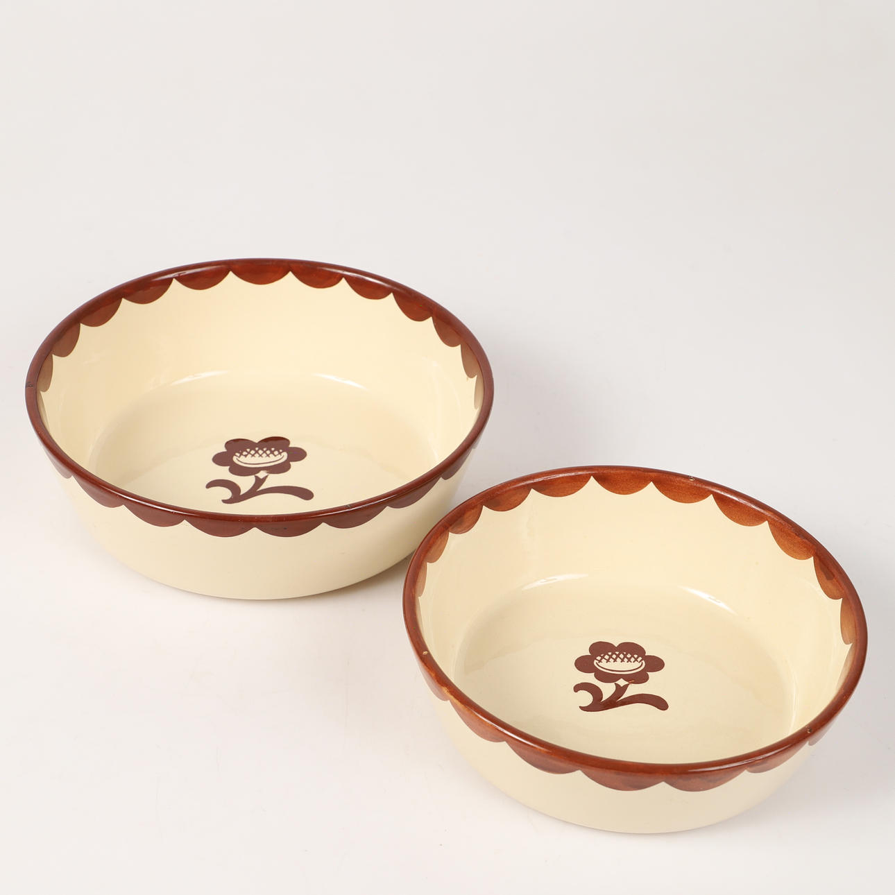 WILHELM KÅGE. Molds, 2 pieces, “Pyro”, Gustavsberg.