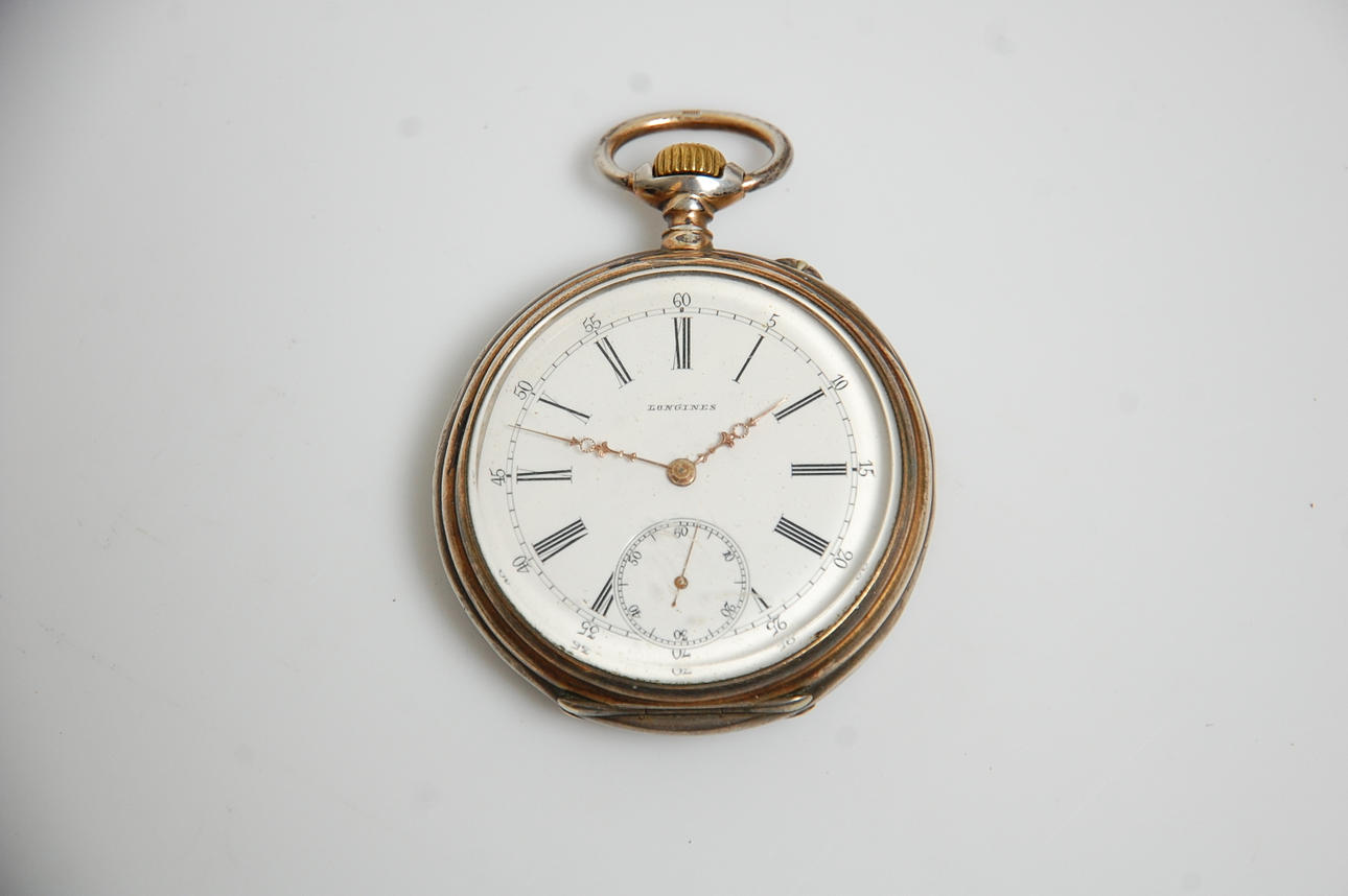 FICKUR, silver märkt Longines.