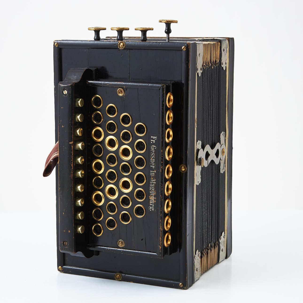 Accordion, so-called magdenburger game, Fr. Gessner Magdeburg, D