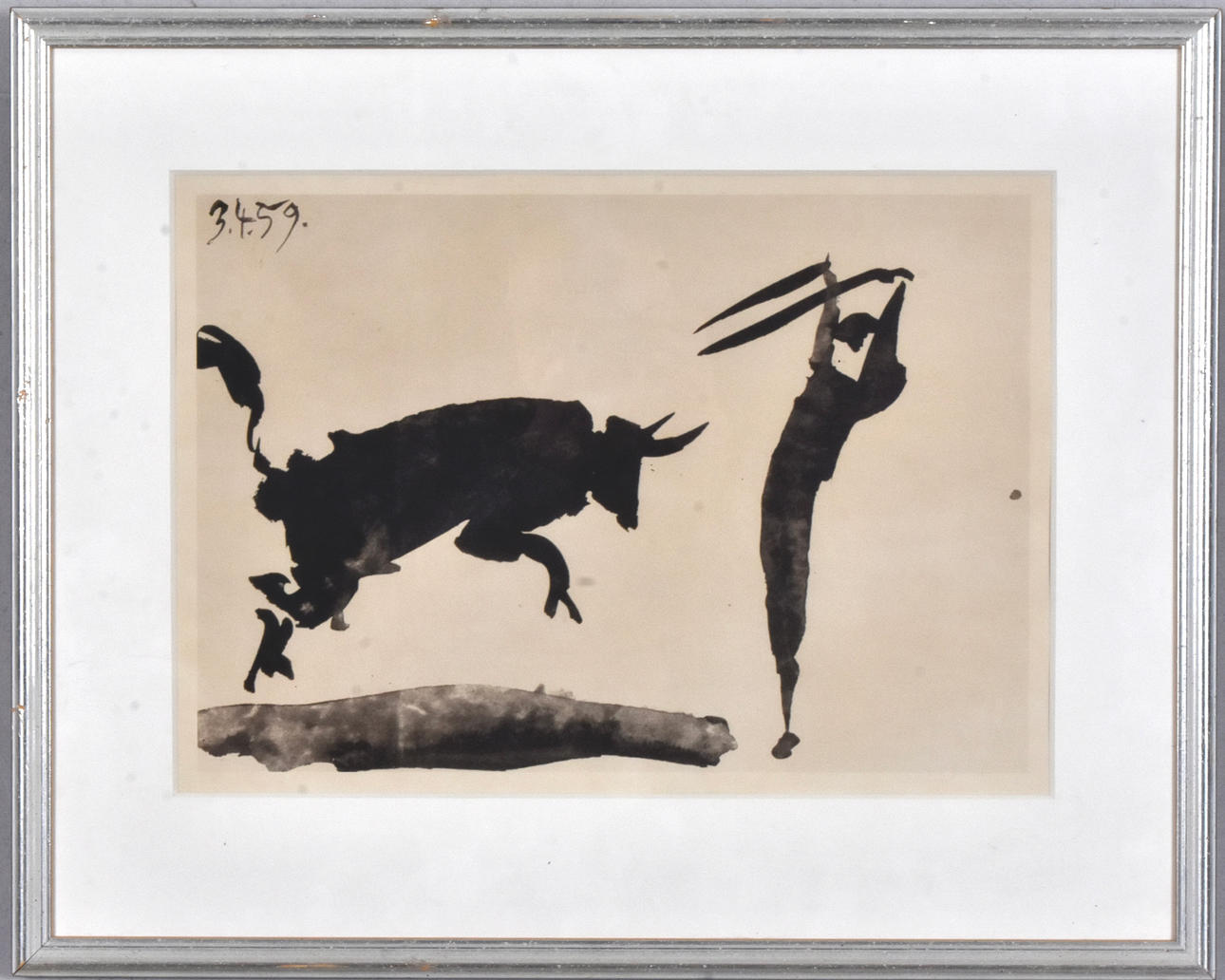 PABLO PICASSO. EFTER. Offsettryck.