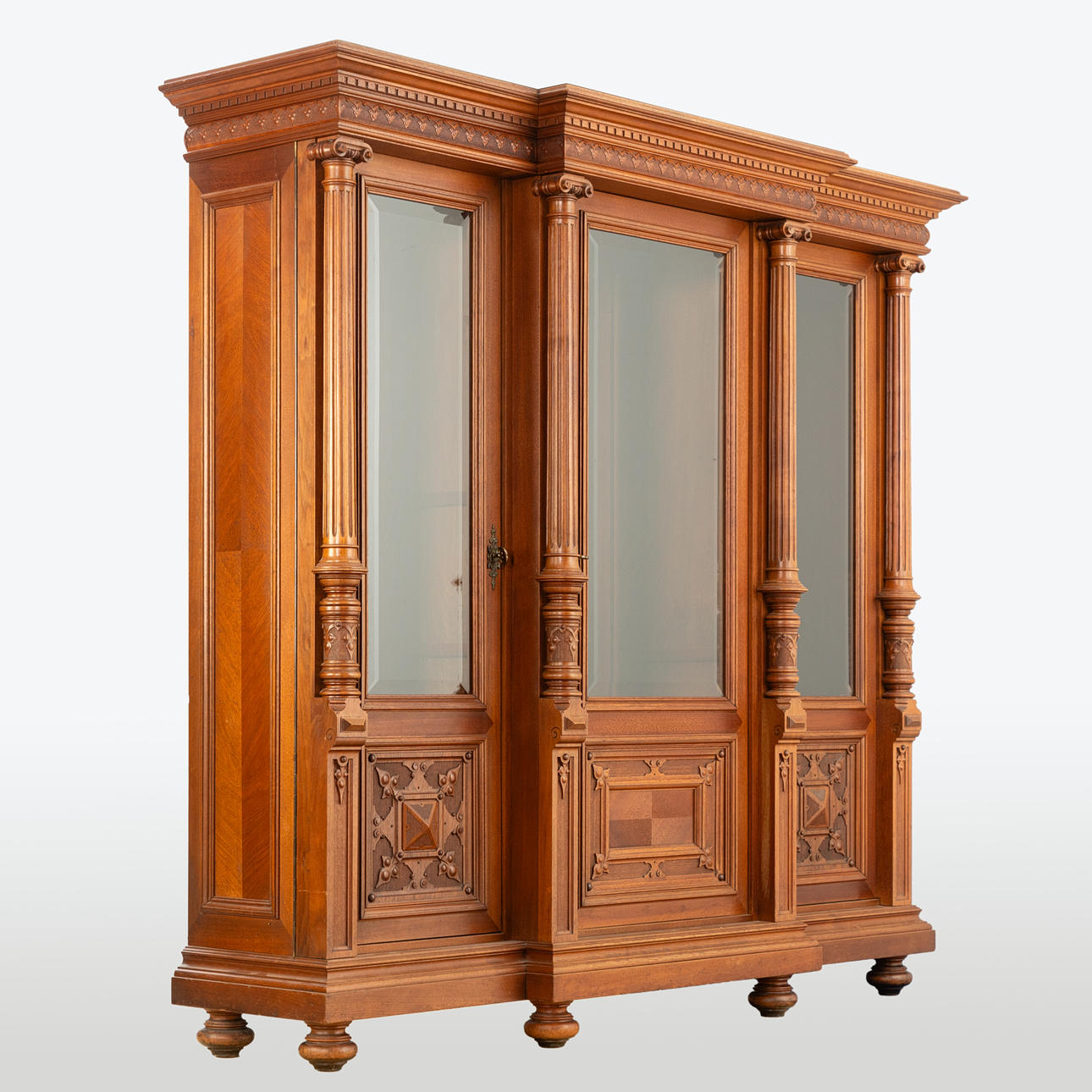 Historismus-Bücherschrank, Deutschland, um 1890.