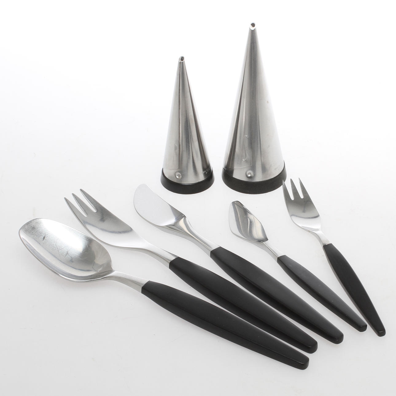 BESTICK, ca 40 delar, "Focus de luxe", Folke Arström för Gense.