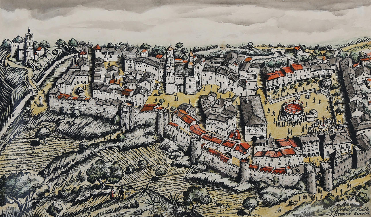 J. BRAVO. Spanska människor.