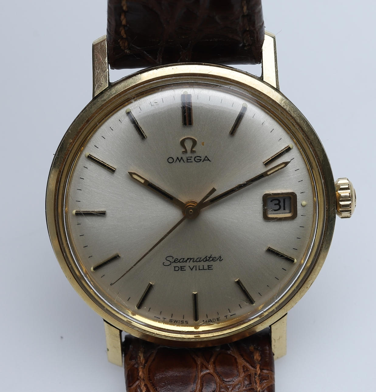 A 1960s OMEGA seamaster wristwatch.