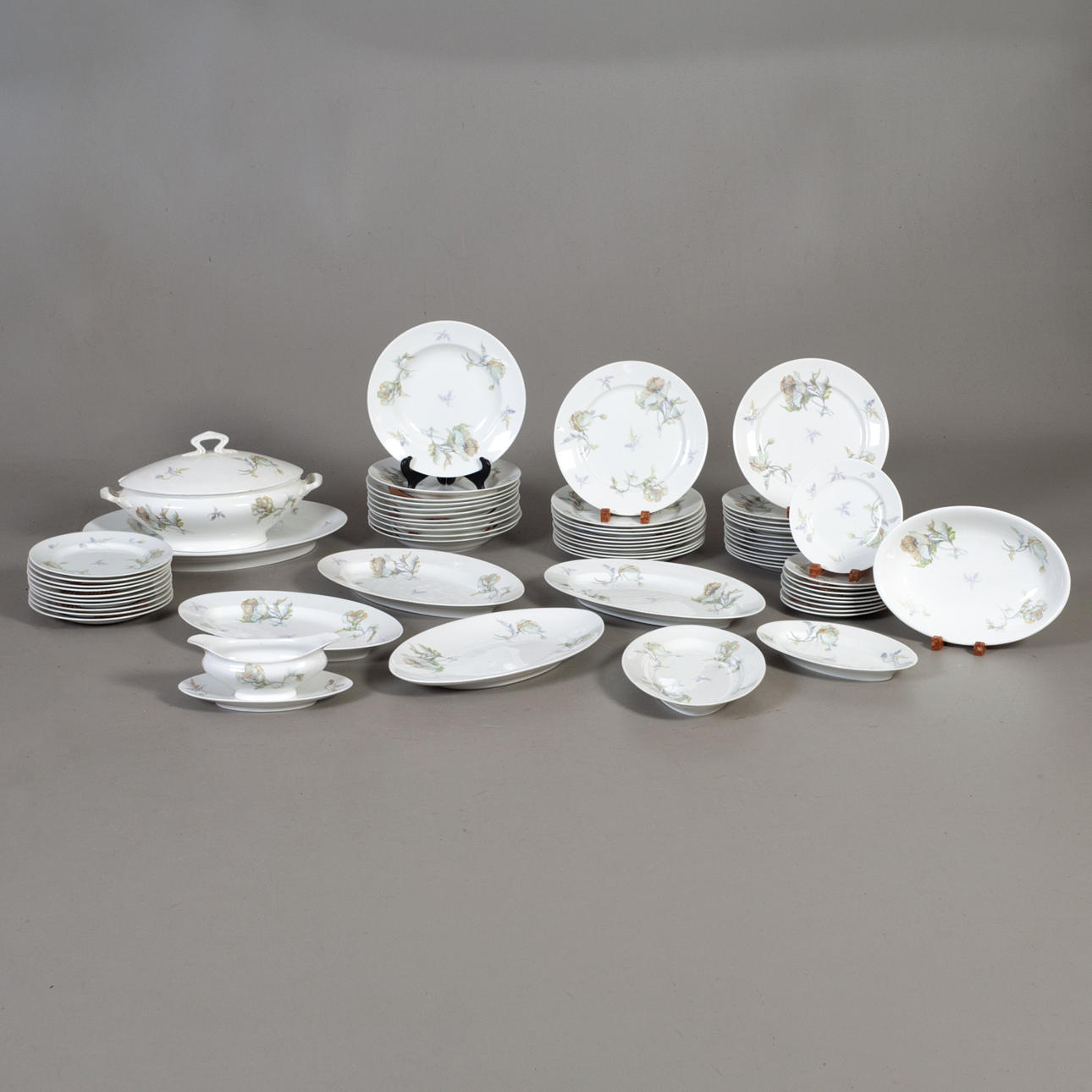 SERVIS RÖRSTRAND. 64 delar, 1920-30-tal.