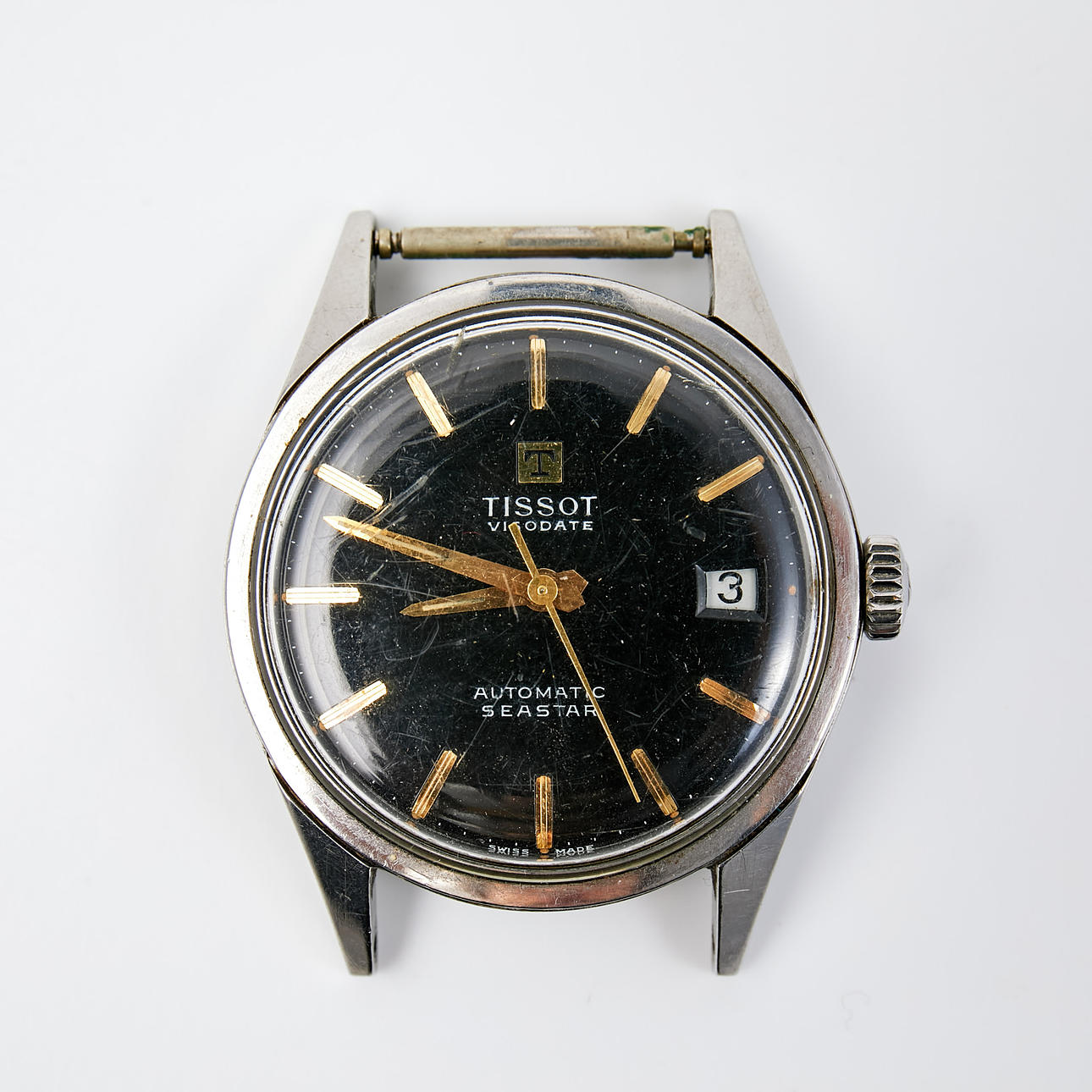TISSUS. Wristwatch, Visodate, Seastar automatic, plastic crystal.