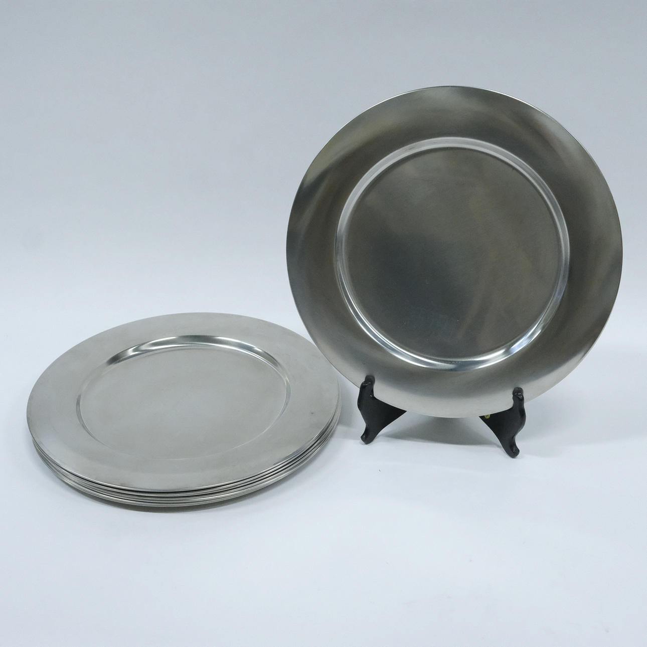 KUVERTTALLERKENER, OTTE STYKKER, STELTON, DANMARK.