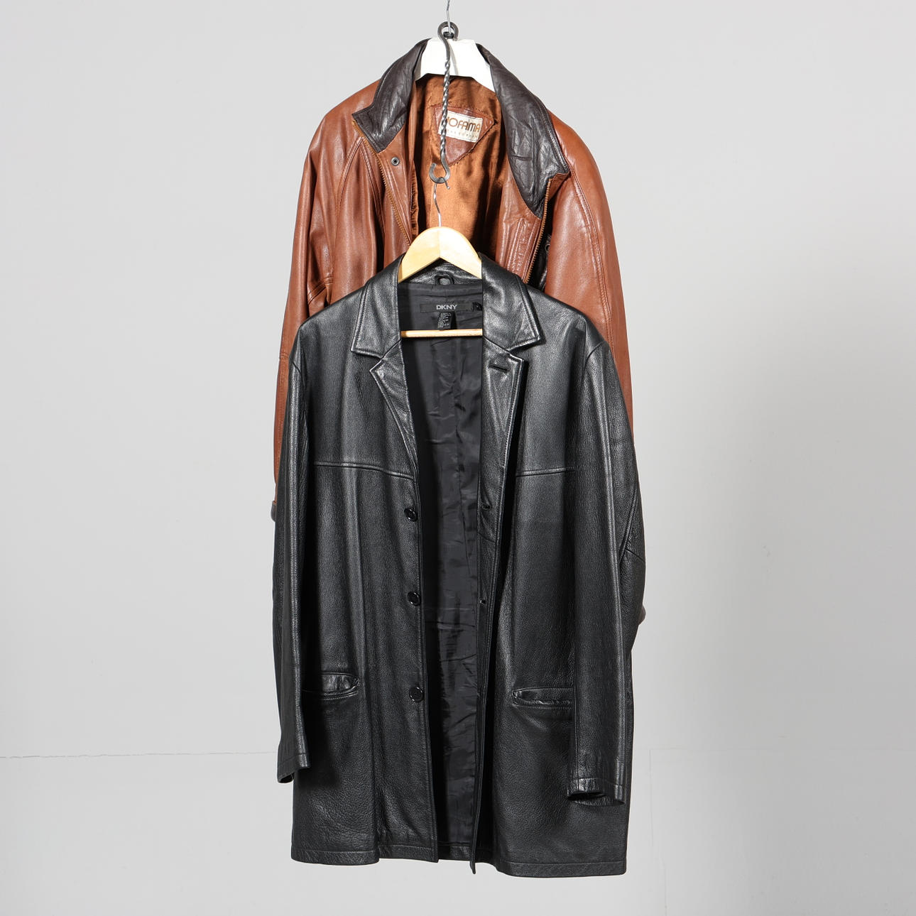 SKINNJACKOR 2 st, herr, bland annat Jofama.