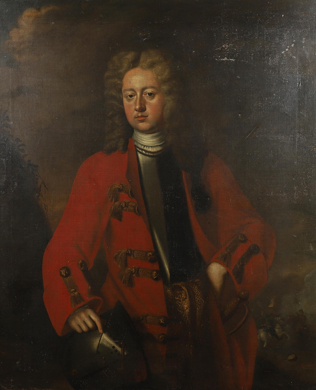 CIRCLE OF JACOB HUYSMANS (C.1630-1696). PORTRAIT OF A GENTLEMAN, POSSIBLY JOHN CHURCHILL, 1st DUKE OF MARLBOROUGH (1650-1722).