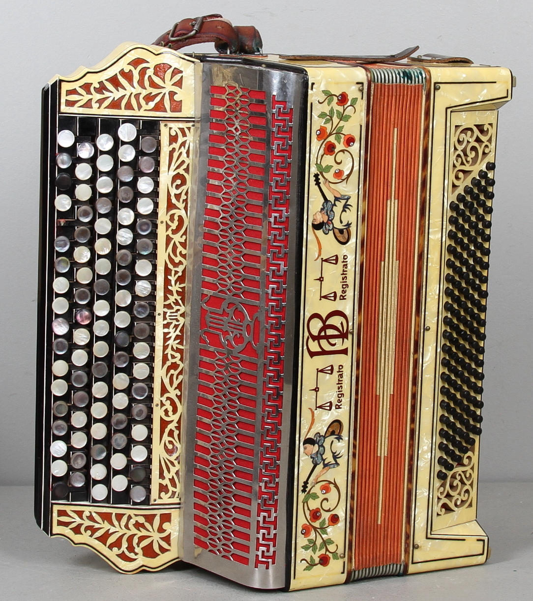 KNAPPDRAGSPEL, Registrato Italien.