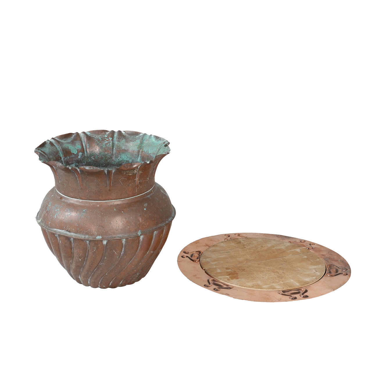 KOPPARFAT, JUGENDSTIL, BELDRAY OCH KOPPARVAS (2).