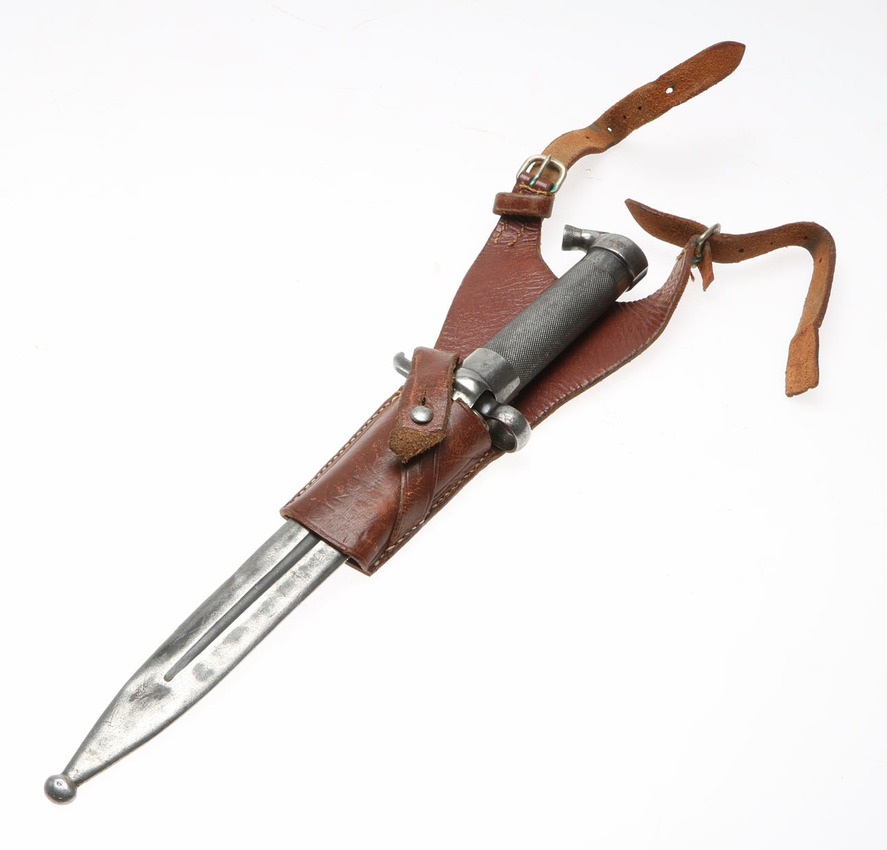 BAJONETT m/1896 med balja och bäranordning för officer, 18/1900-tal.