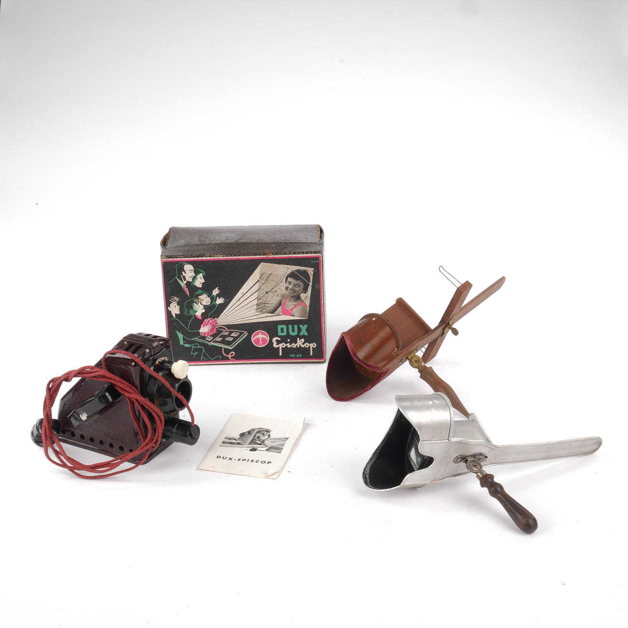 EPISKOP OCH STEREOSKOP, 3 stycken.