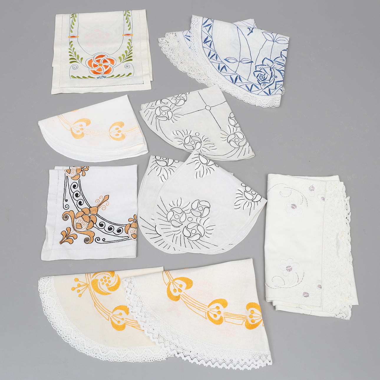 DUKAR, 11 st, broderade, jugend.