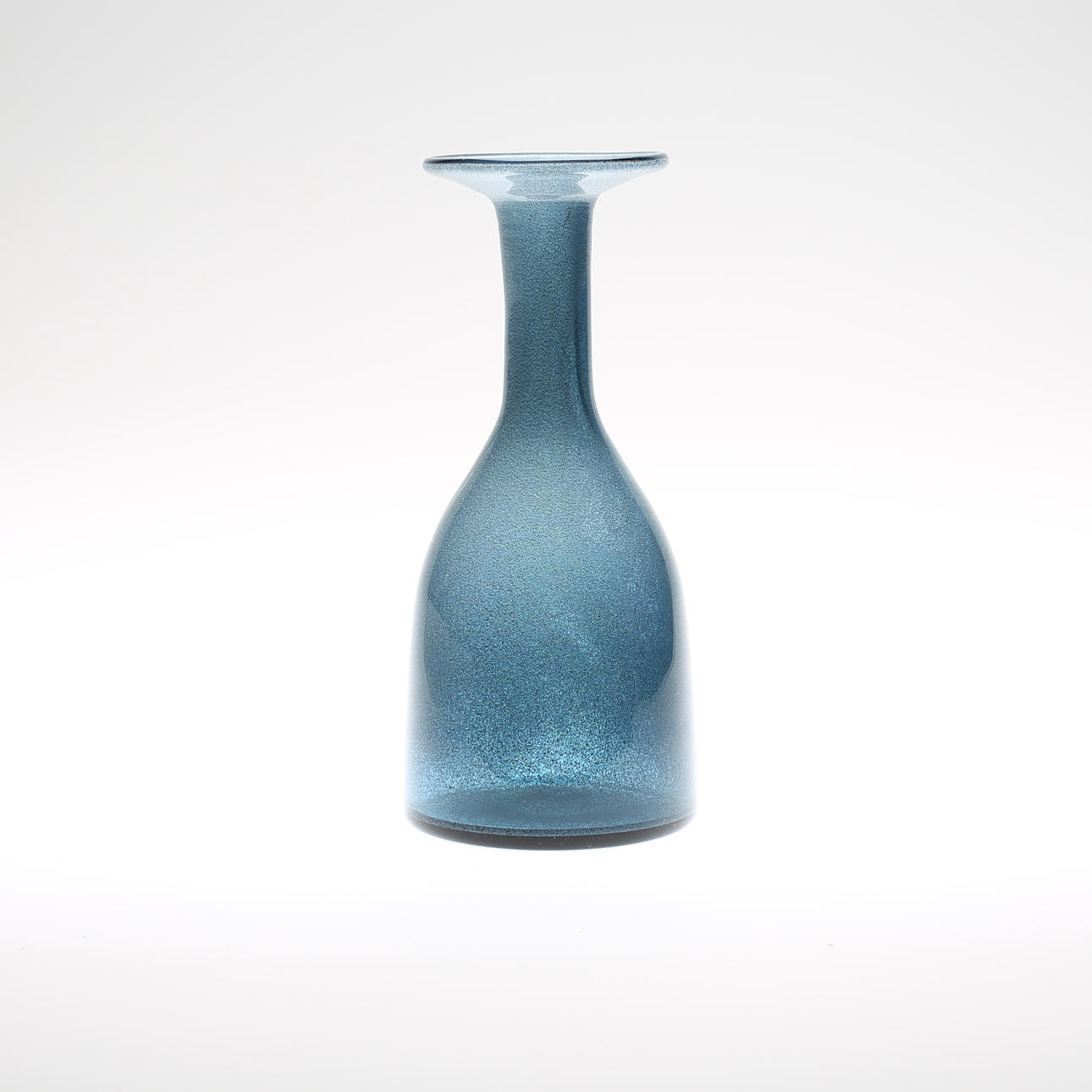 ERIK HÖGLUND. Vas/flaska, glas, signerad, Boda.