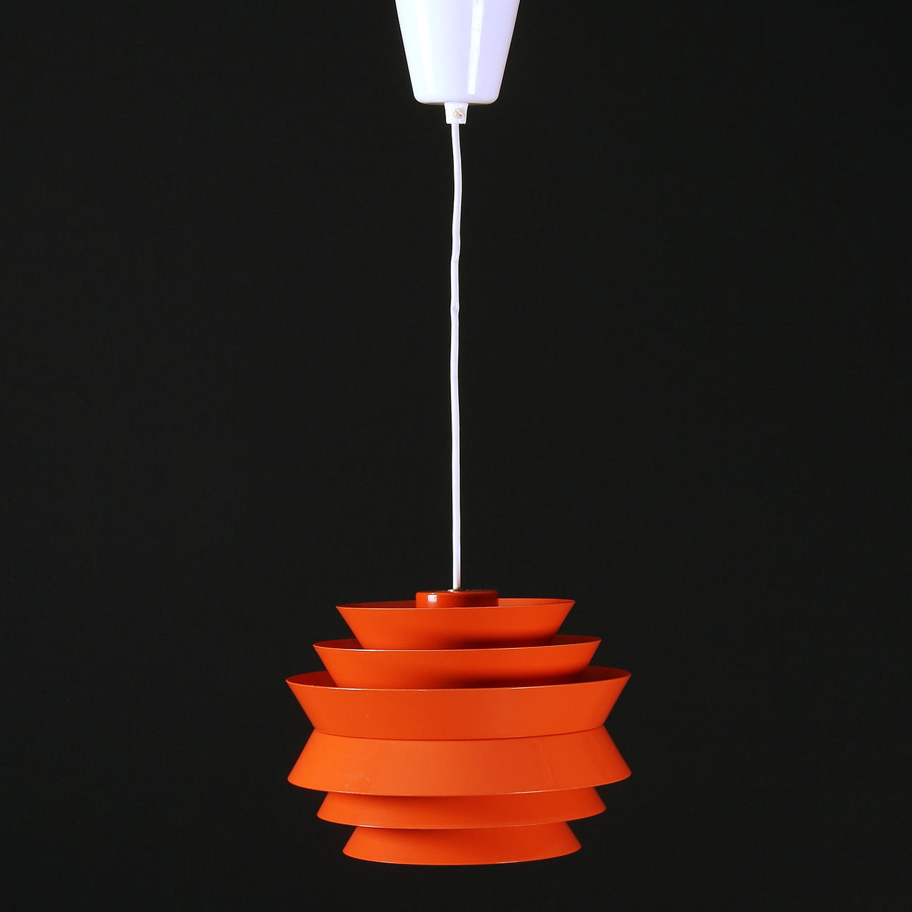 TAKLAMPA, plåt, Carl Thore. 1960/70-tal.