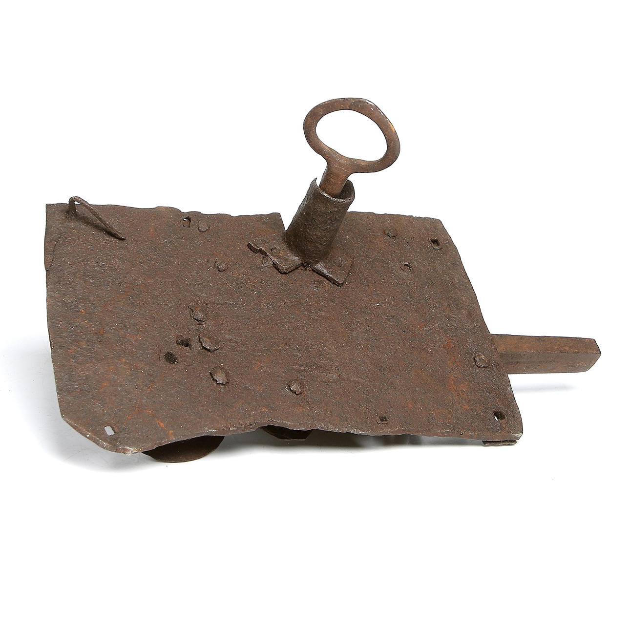 LÅSINSATS, smide, 1700-tal.