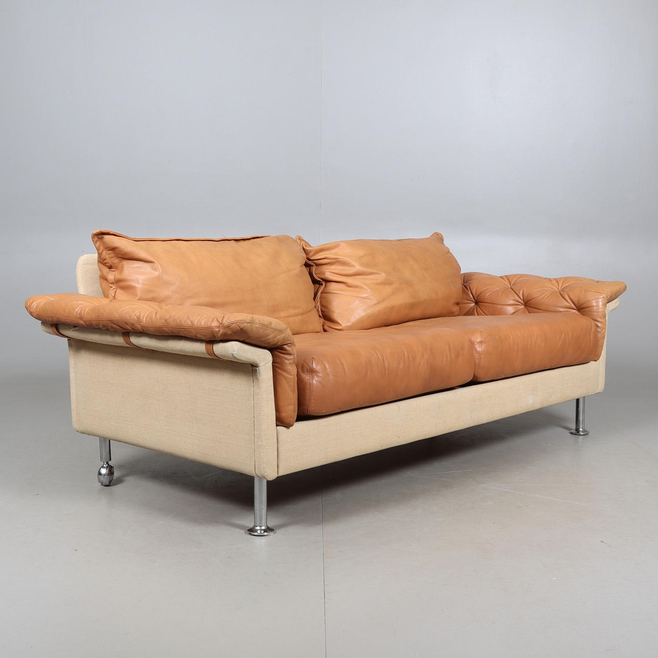SOFA, 2-seater, “Dandy”, DUX, 1960/70's.