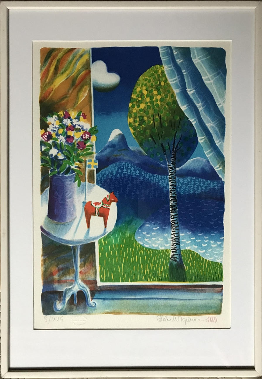 STEFAN W IGELSTRÖM. LITHOGRAPHY, signed and numbered.