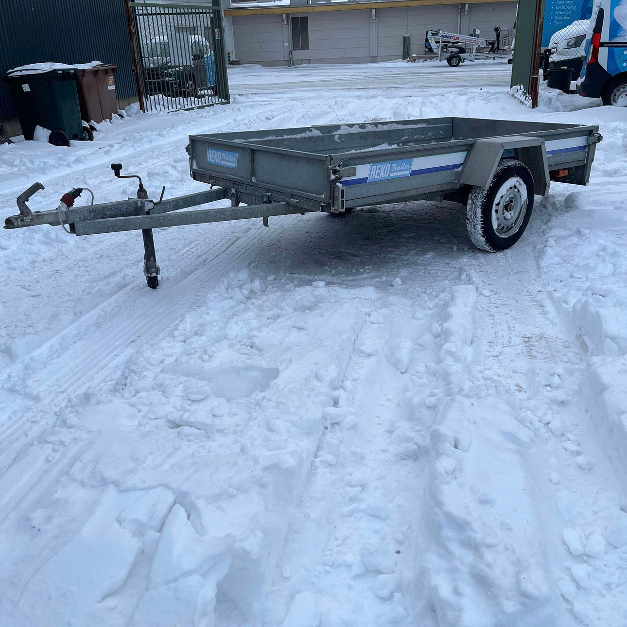 SLÄPVAGN, Rekotrailer FL 650.