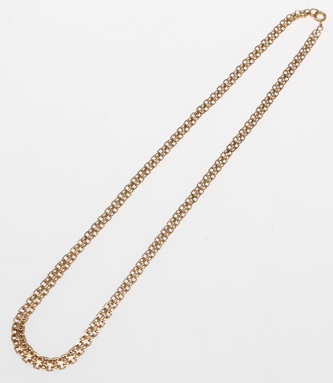 HALSBAND, 18k guld, vikt ca 13 gram.