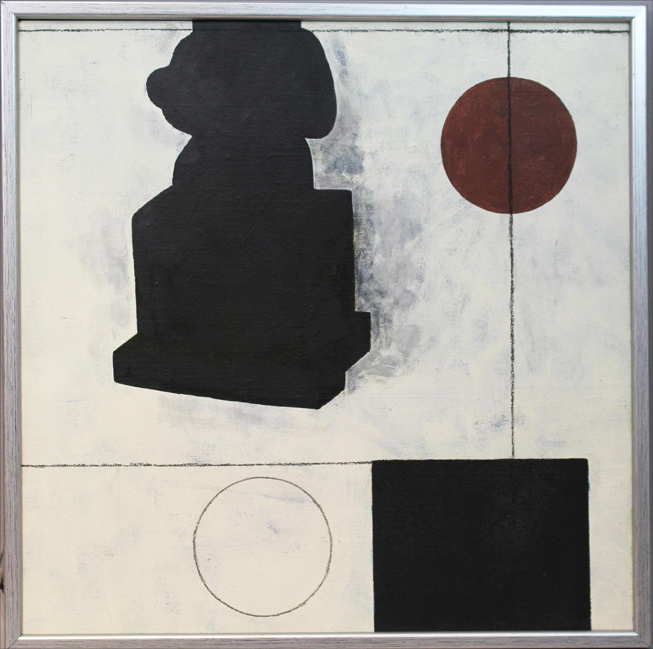 KERSTIN WINBERG. "Mother". Olja på duk. A tergo signerad K Winberg och daterad 99.