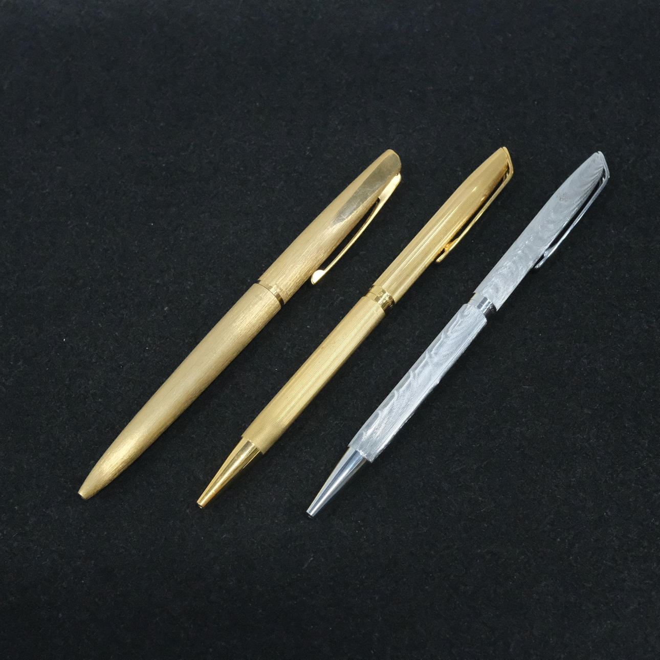 BALLPOINT PENS. WATERMAN. THREE PARTS.