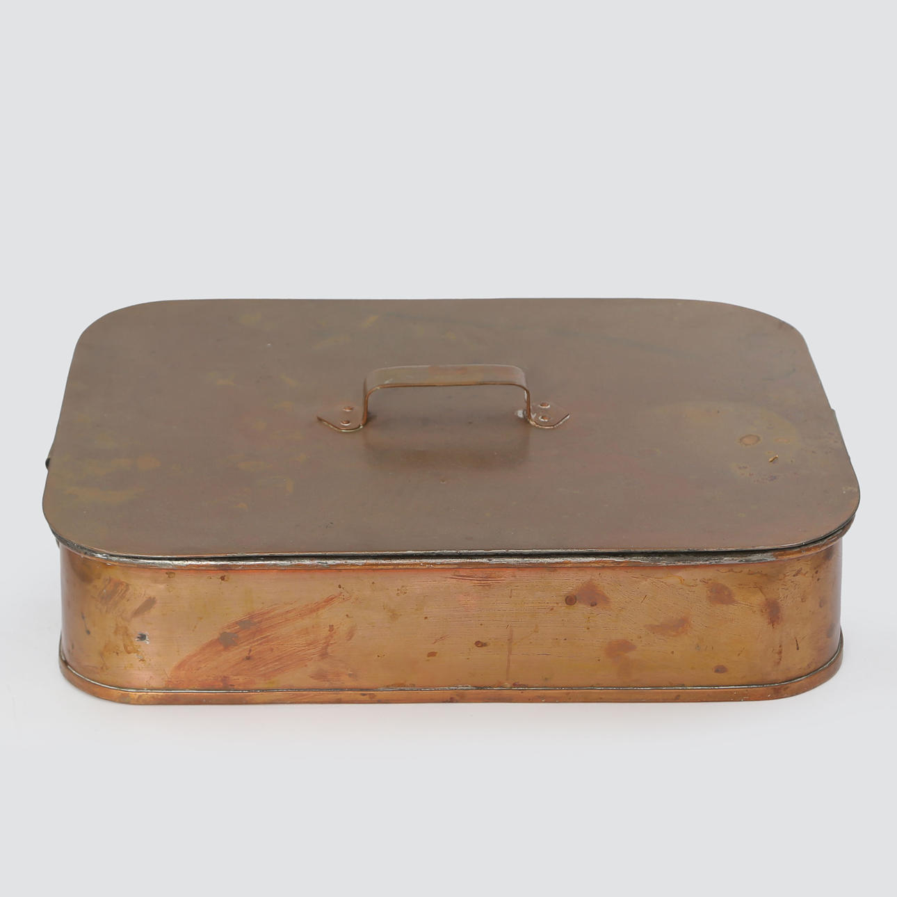 ISO LÄMMITYSASTIA, KUPARI, N. 1900.