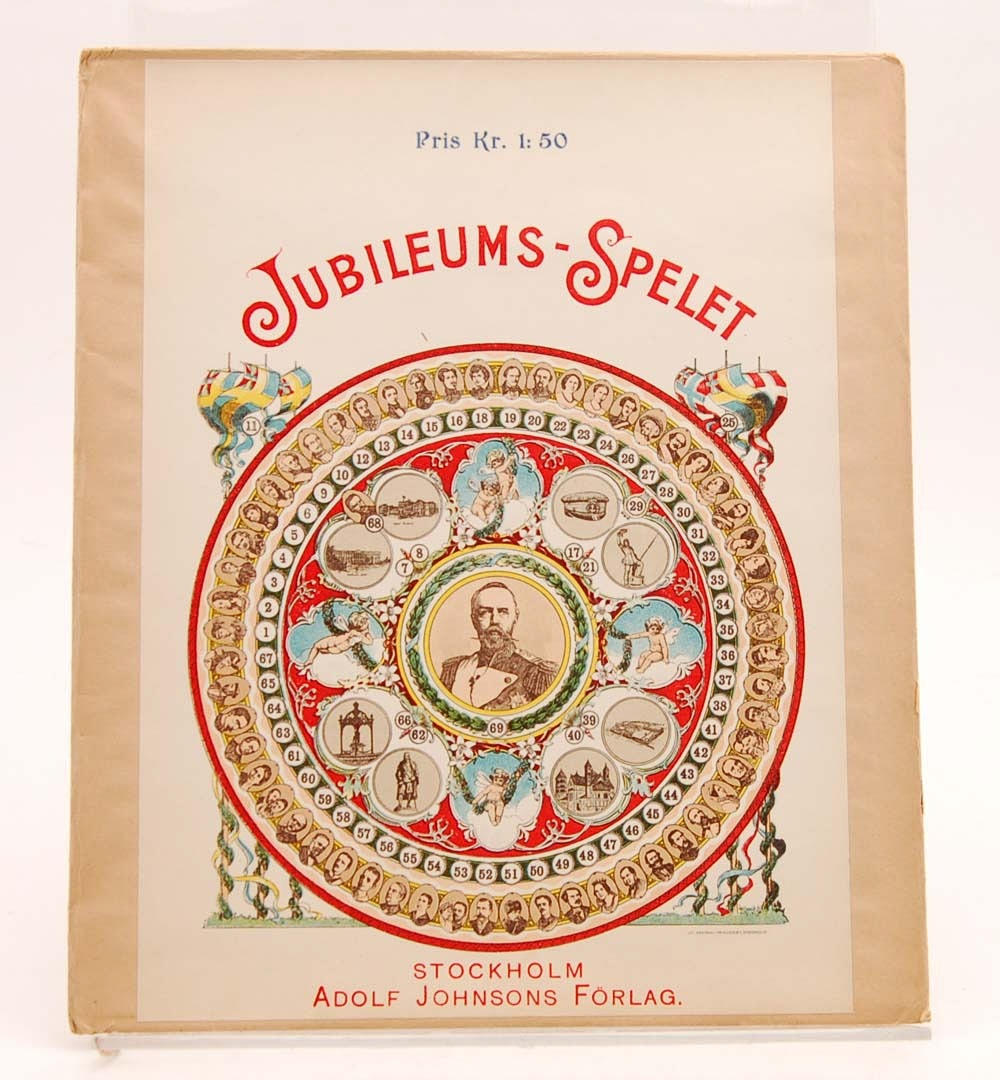 SÄLLSKAPSSPEL. Jubileumsspelet. Oscar II. 1897.