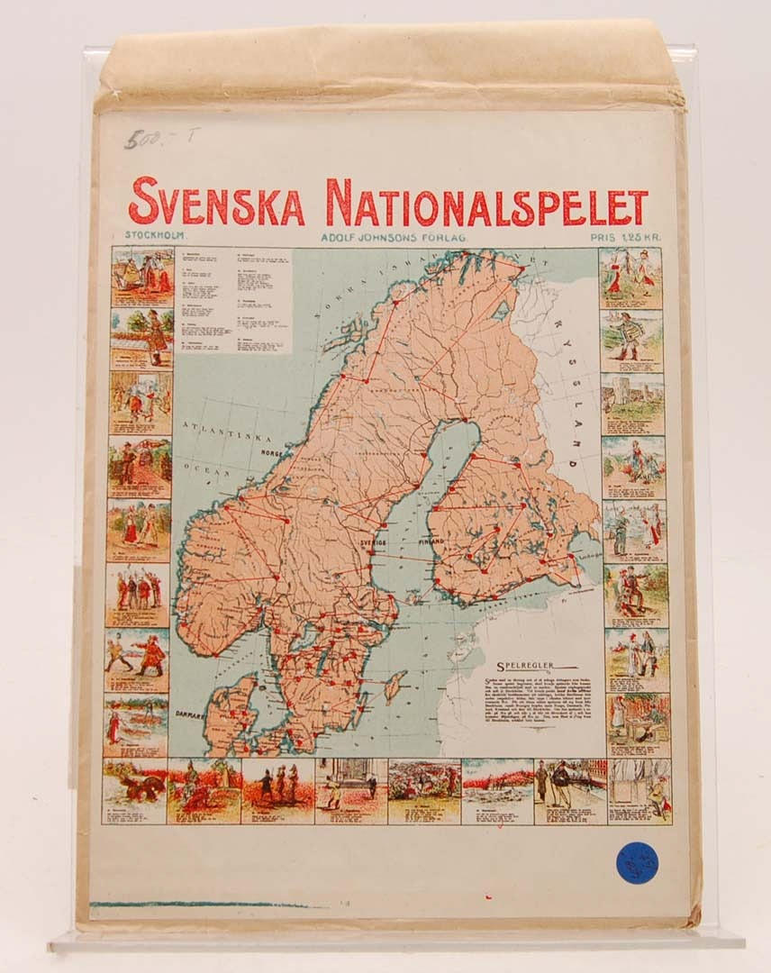 SÄLLSKAPSSPEL. Svenska Nationalspelet. 1902.