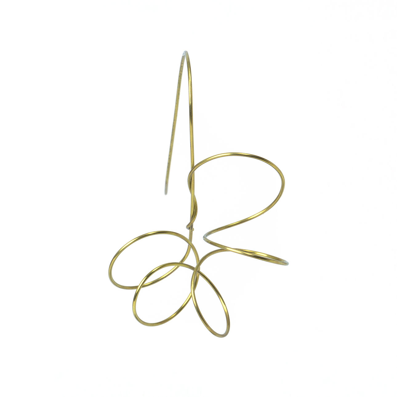 CECILIA JOHANSSON, a titanium earring, unsigned.