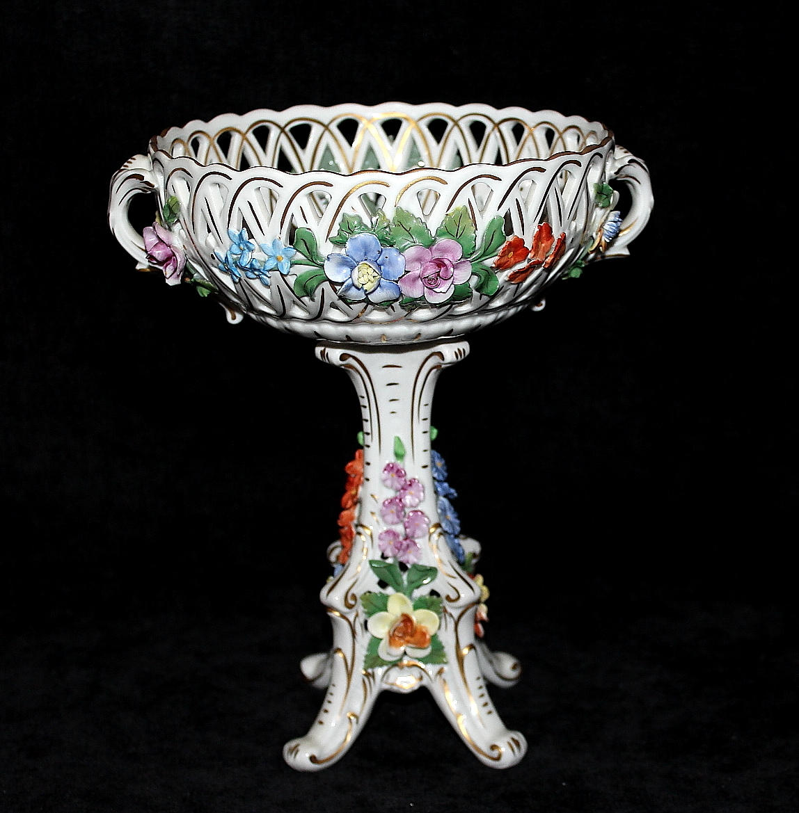 FOTSKÅL, porslin, Tyskland.