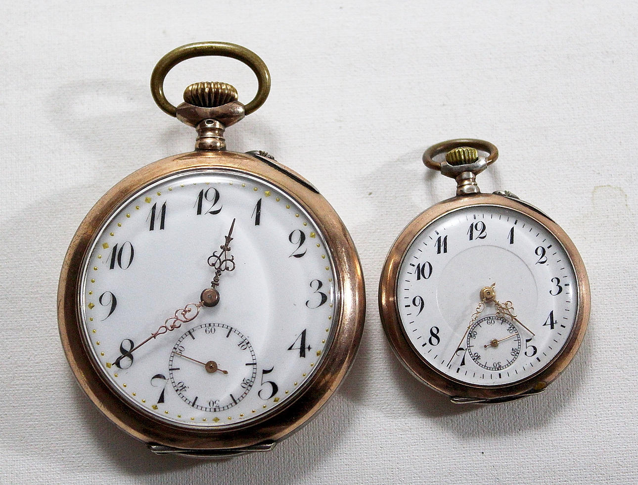 FICKUR, 2 st. silver, Remontoir.