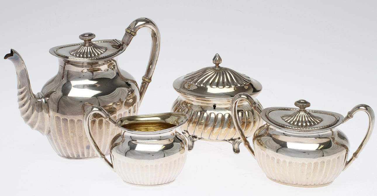 NYSILVER 4 delar, A.G. Dufva.