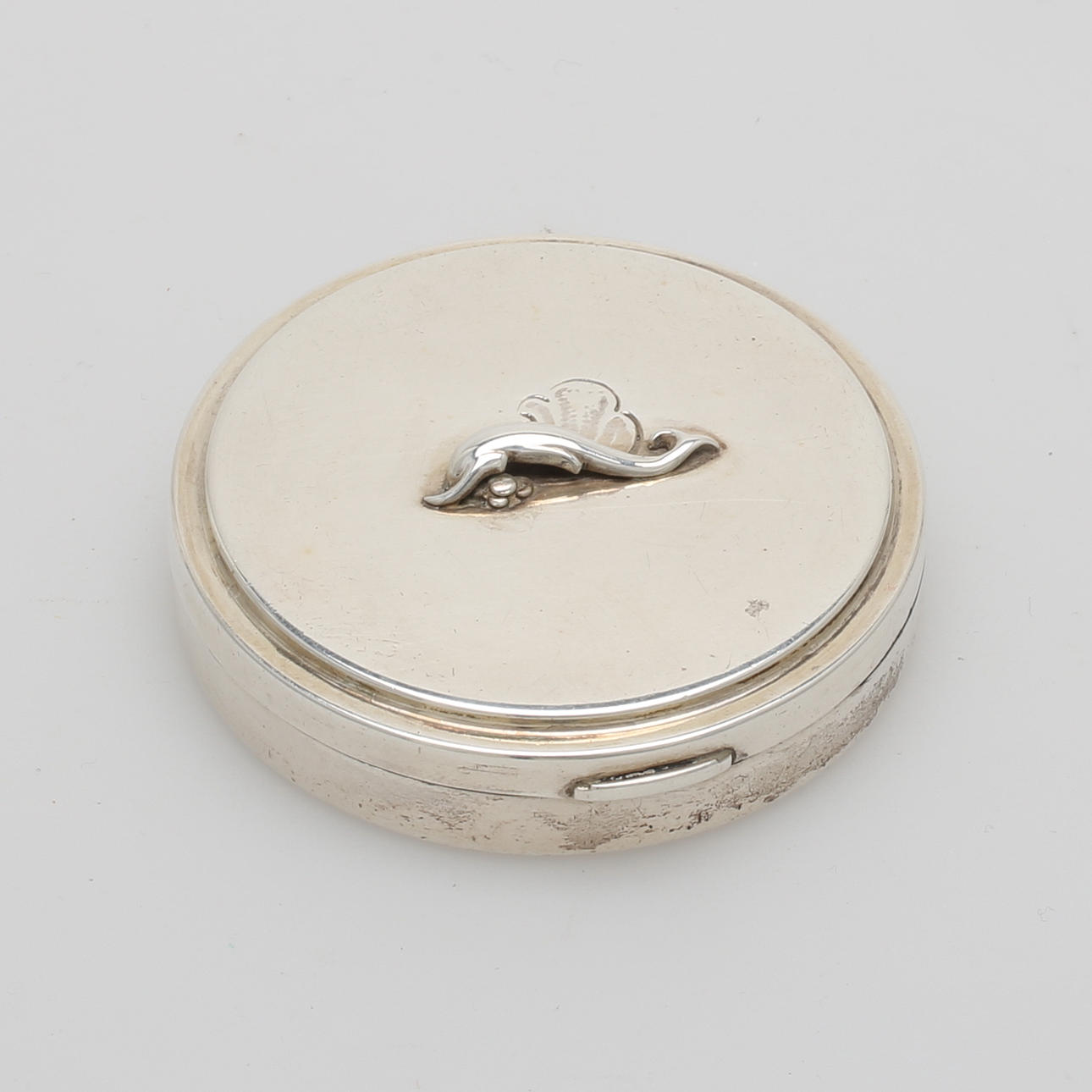 PUDERDOSA, sterlingsilver, Harald Nielsen, Georg Jensen, 1931.