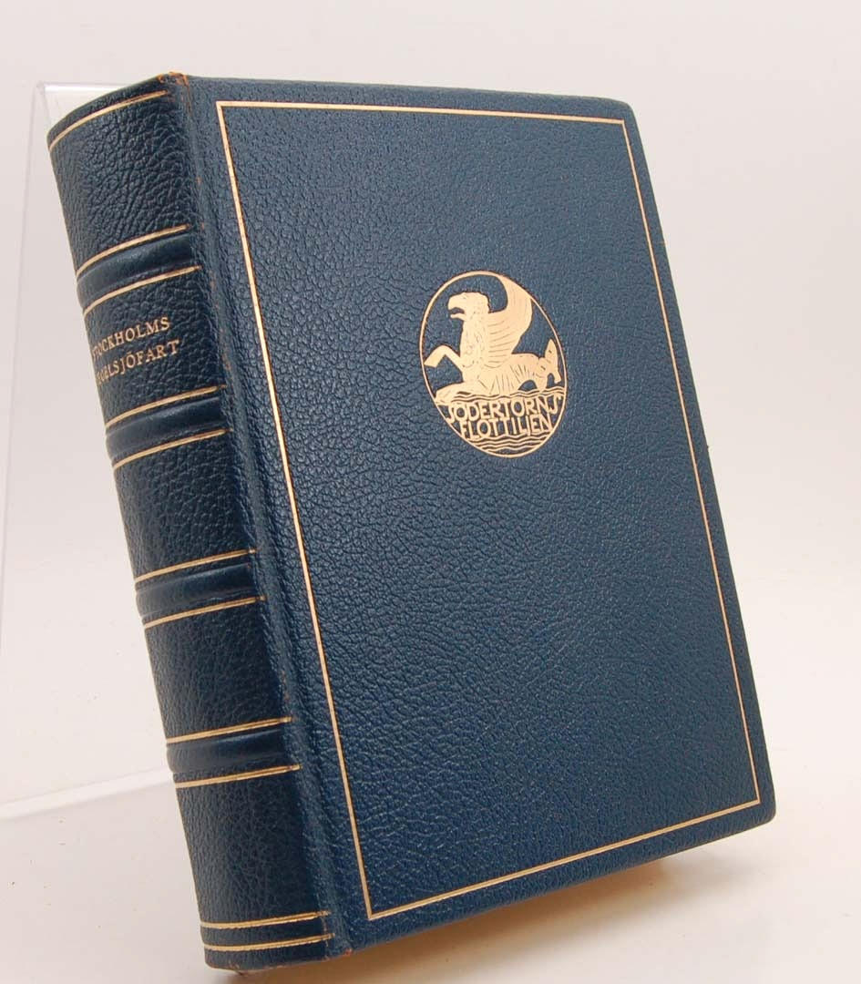 D. HJ. T. BÖRJESON. Stockholms segelsjöfart. Bibliofilutgåvan.