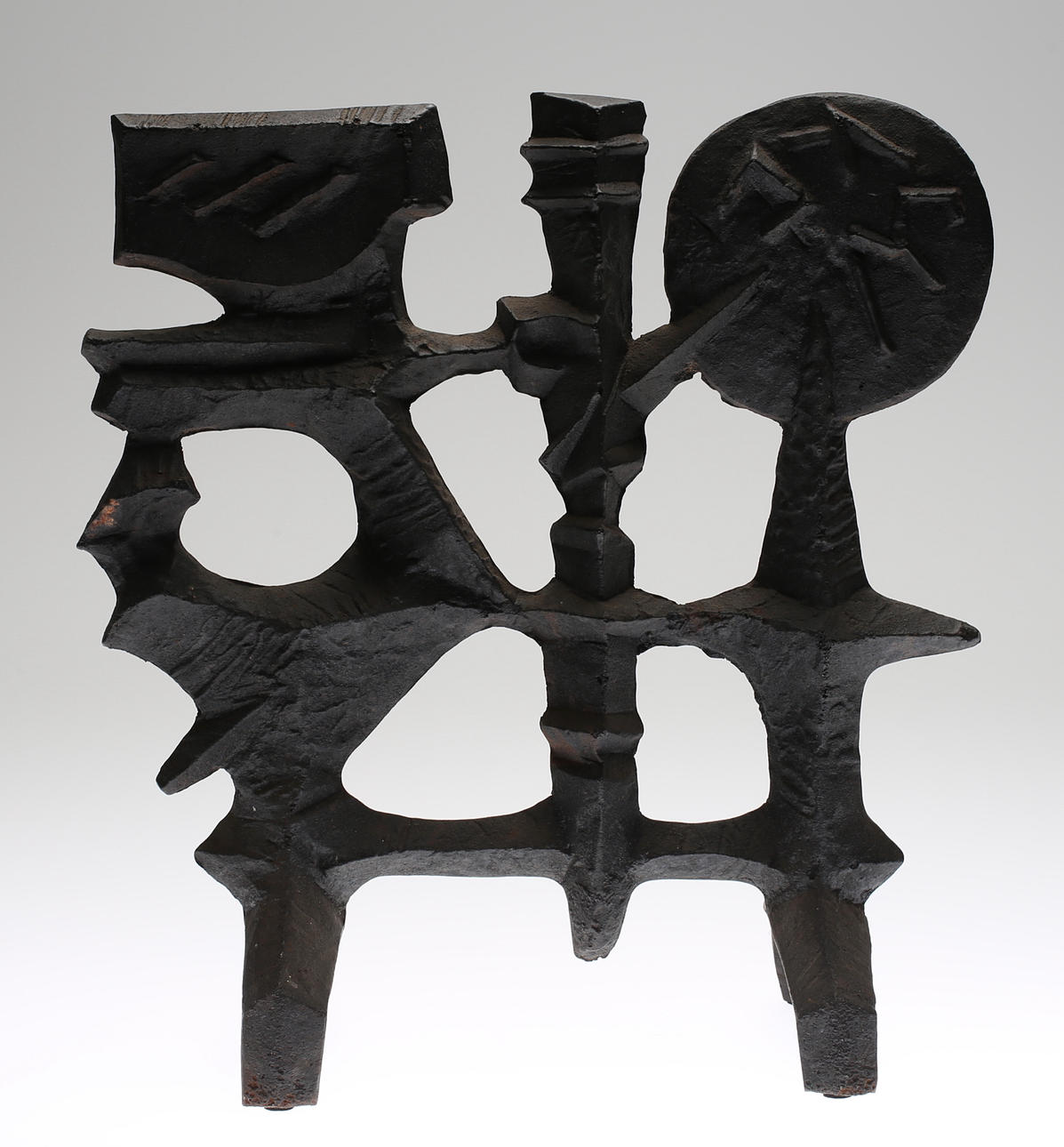 SKULPTUR, gjutjärn, Olle Hermansson, Husqvarna, 1900-talets andra del.