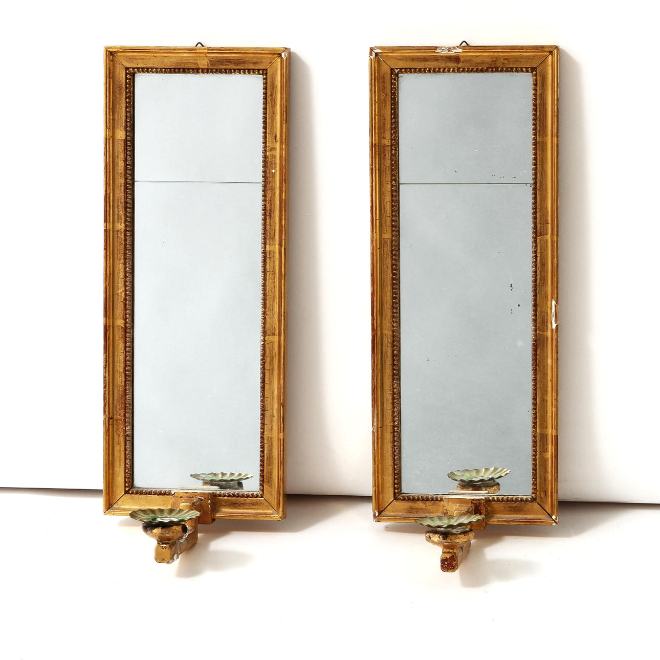 LAMPETTSPEGLAR, 1 par, 1900-tal.