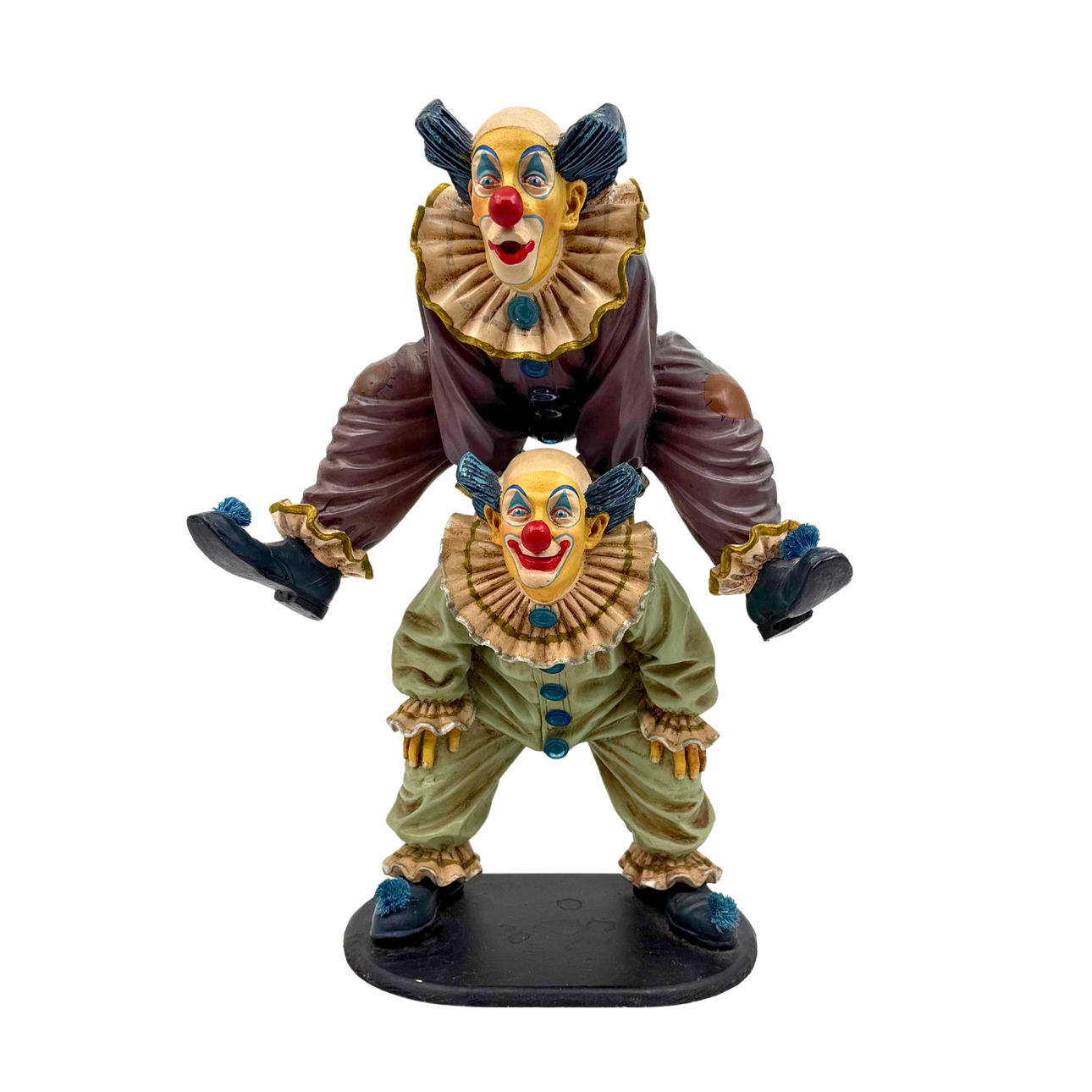 JUN ASILO. CLOWN FIGURE HANDCRAFTED IN 1996 SIGNED.