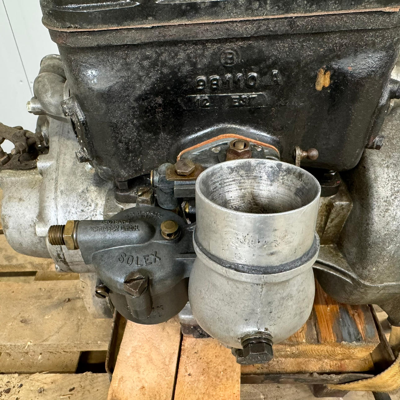 DKW, engine & gearbox, first half of the 20th century