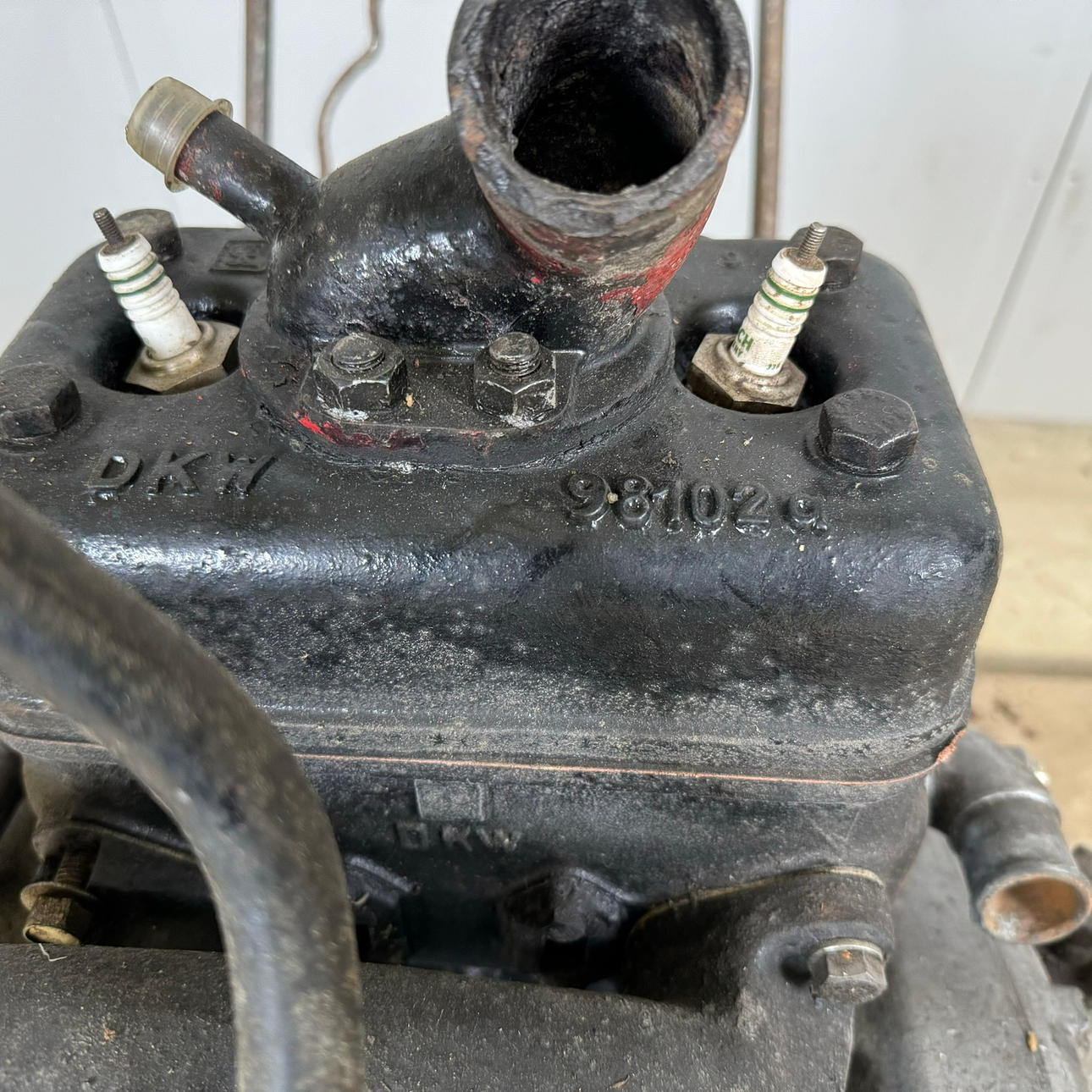 アンティーク ホーローサイン DKW デーカーヴェー 英国 110A アンティーク ホーローサイン DKW デーカーヴェー 英国 110A