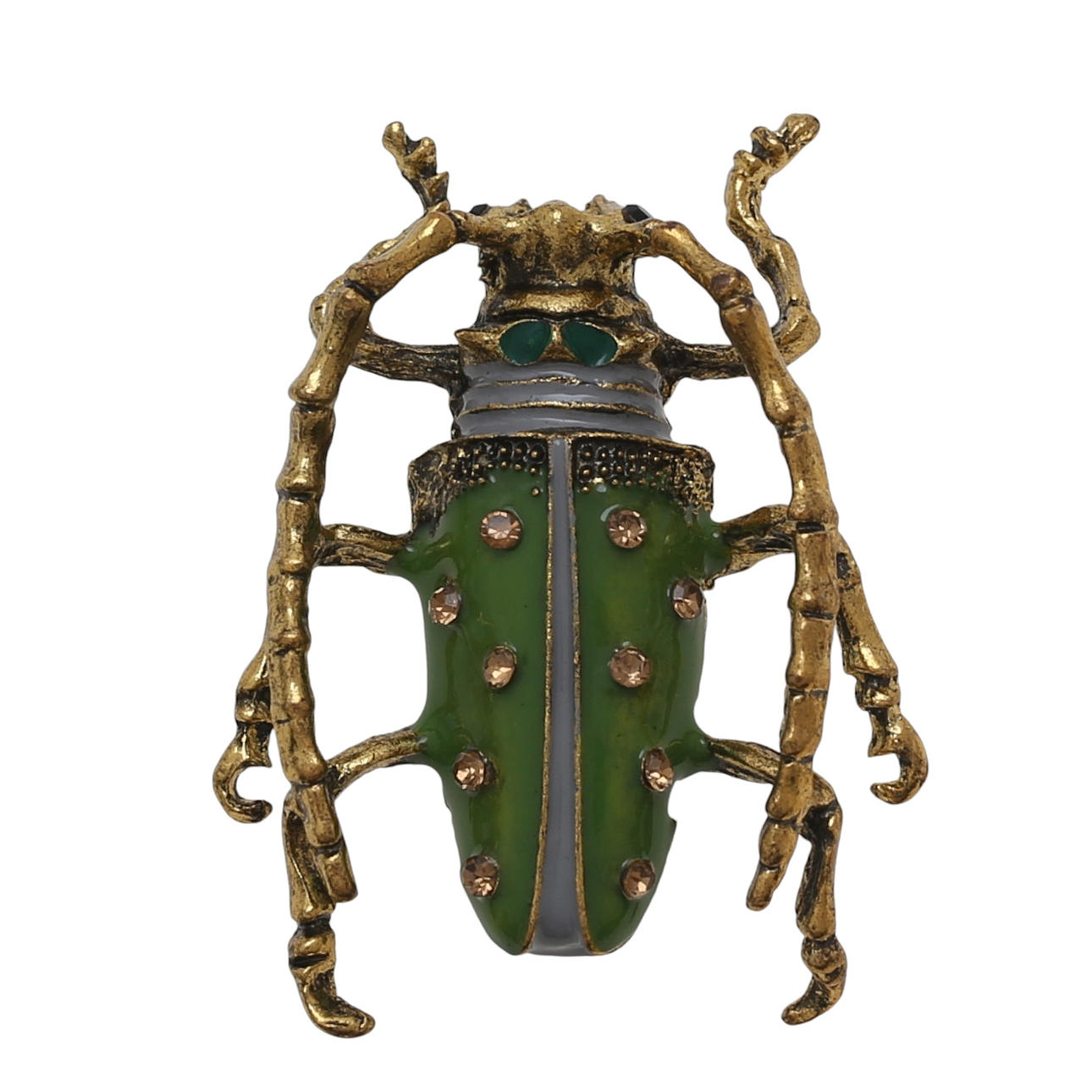 Broche en forma de escarabajo.