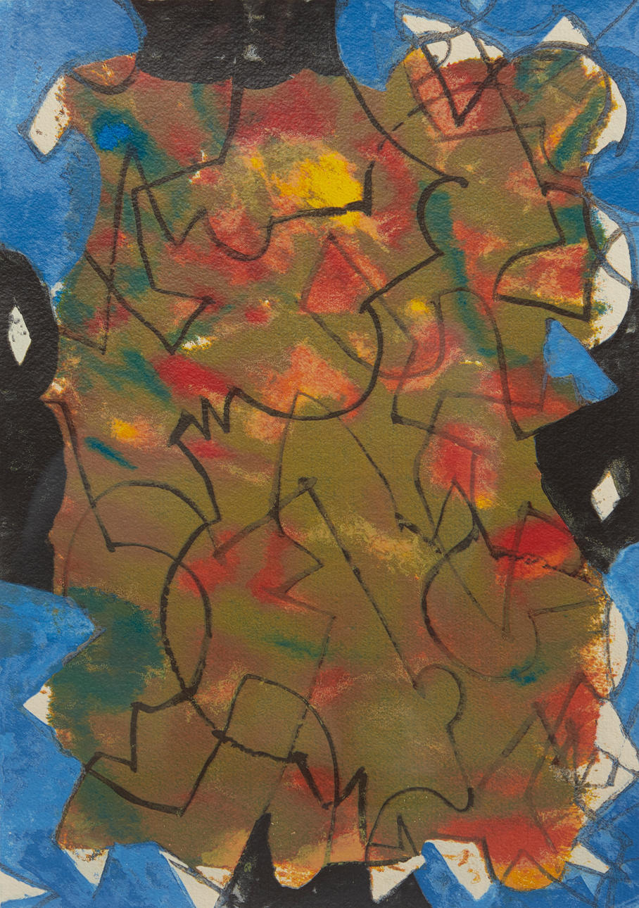 MARK TOBEY (1890-1976). ”Glödande fall”.