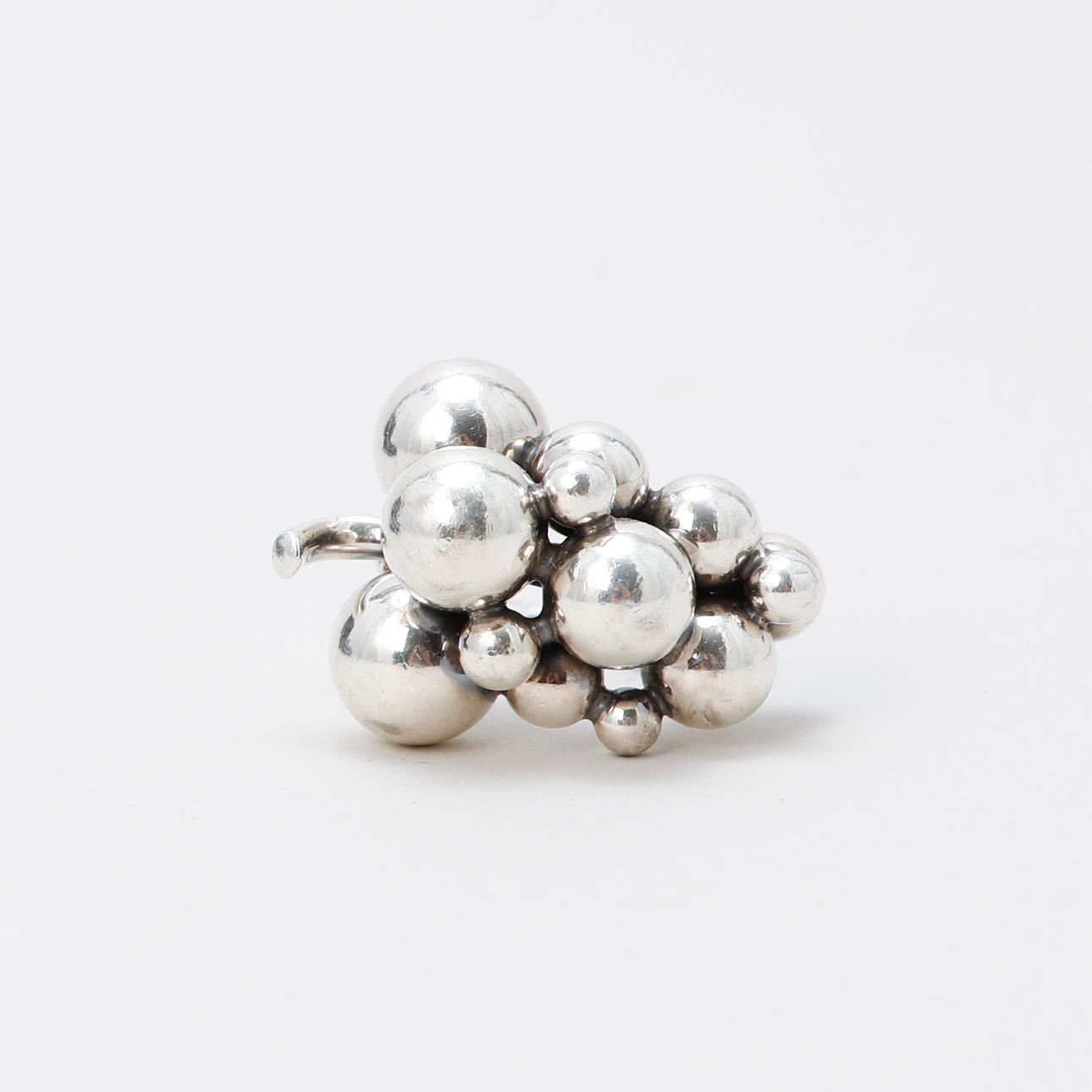 GEORG JENSEN. Ring “Moonlight Grapes” silver.