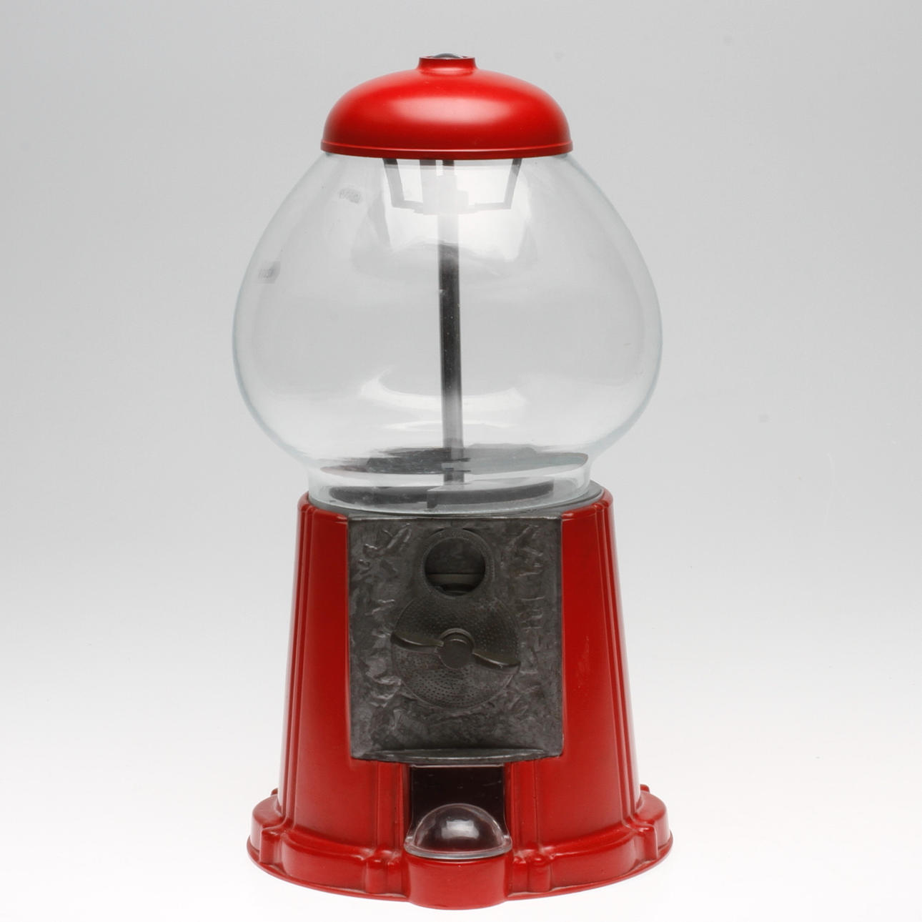 TUGGUMMIAUTOMAT, metall och glas, 1900-talets andra hälft.