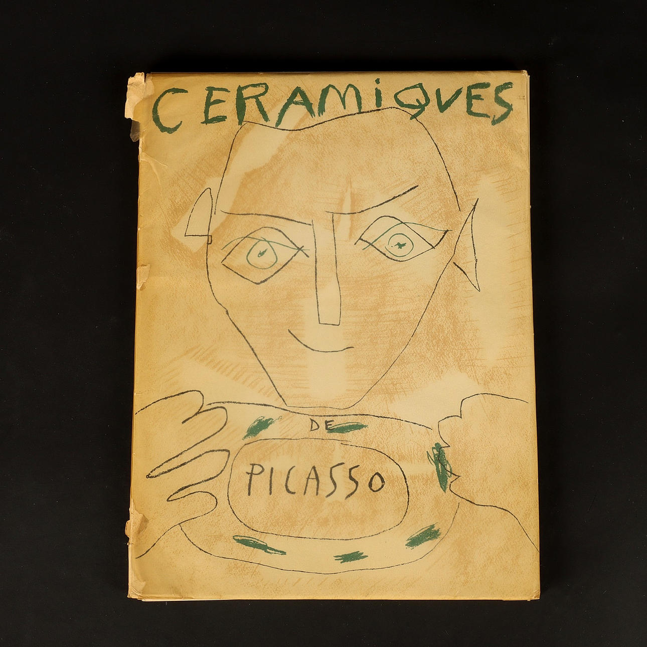 CERAMIQUES DE PICASSO, an art folder, Suzanne et Georges Ramié