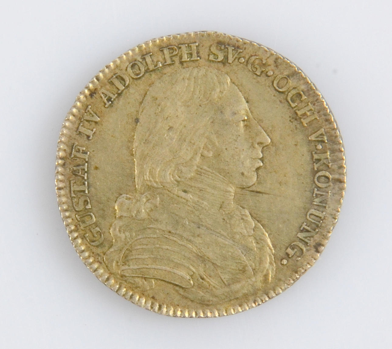 Gustaf IV Adolf 1/6 Riksdaler 1806.